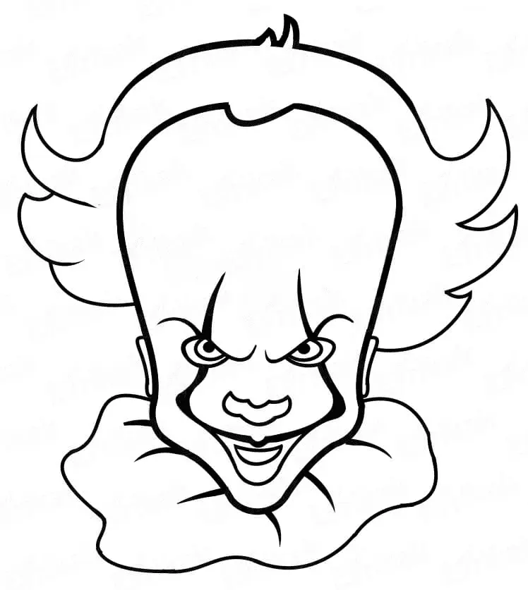 Desenhos de Pennywise Para Colorir 22