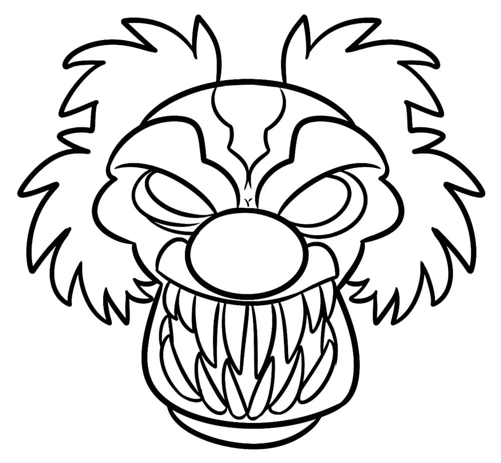 Desenhos de Pennywise Para Colorir 40
