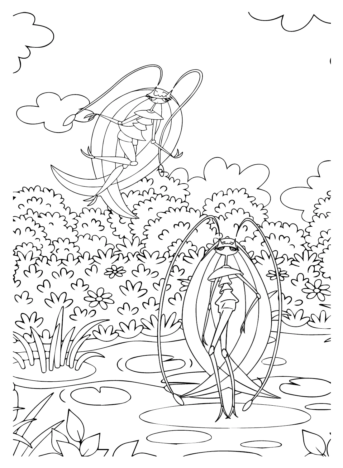 Pheromosa Ausmalbilder 6