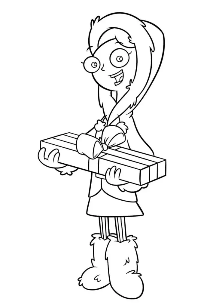 Desenhos de Phineas And Ferb Para Colorir 26