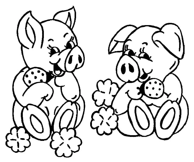 Schwein Ausmalbilder 15