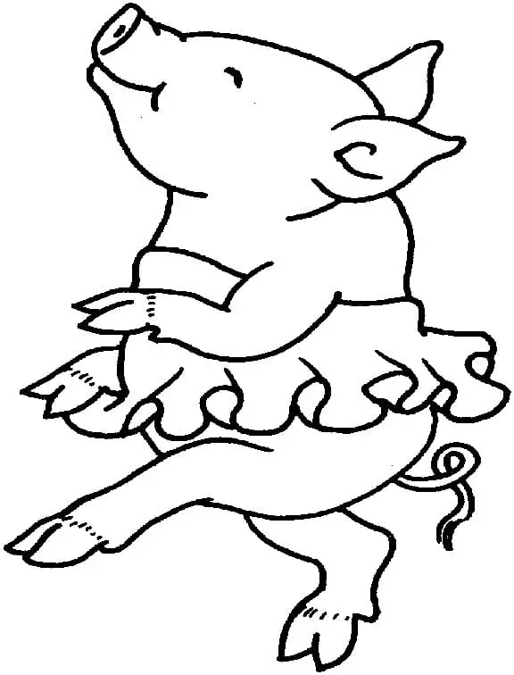 Schwein Ausmalbilder 43
