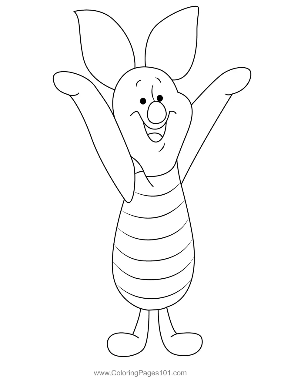 Piglet Ausmalbilder 10