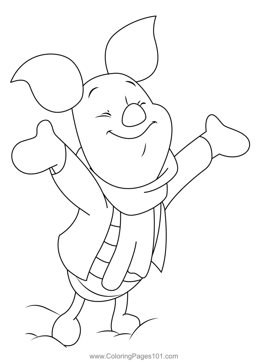 Piglet Ausmalbilder 11