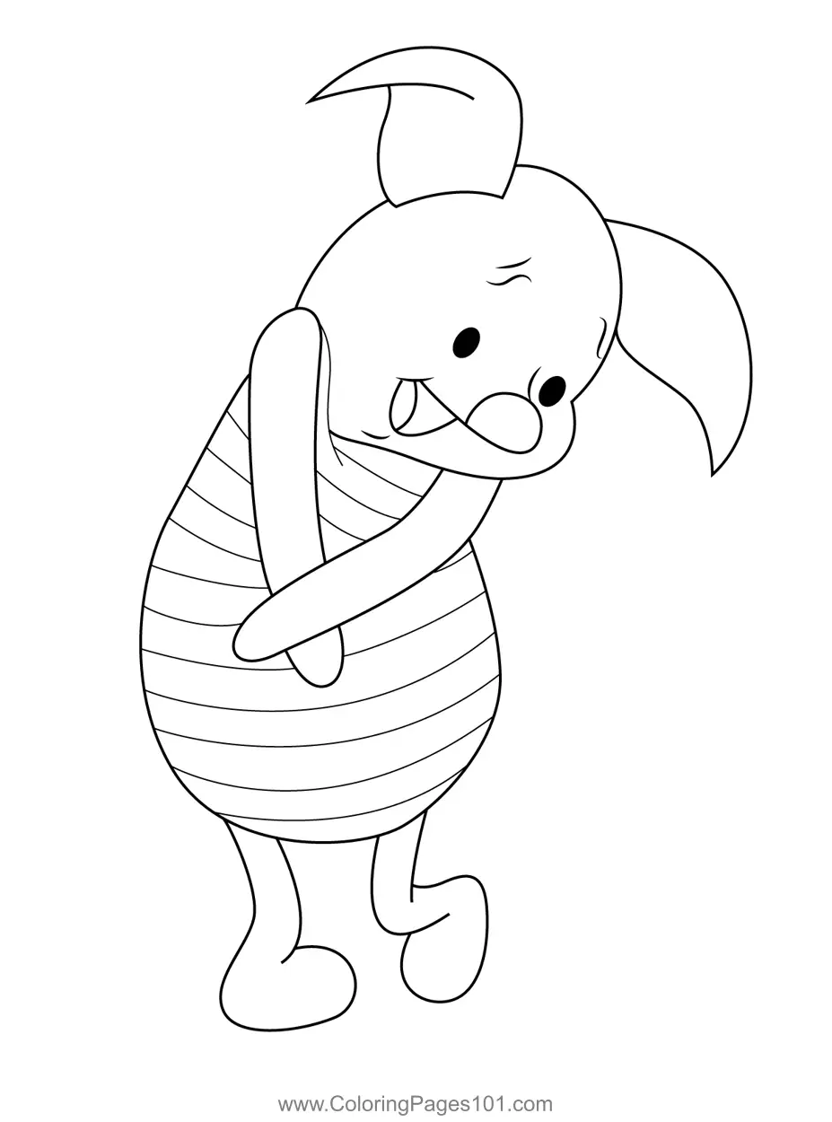 Piglet Ausmalbilder 6