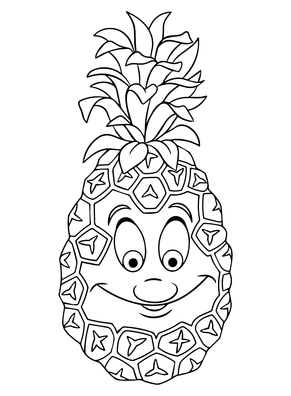 Pineapples Coloring Pages 27