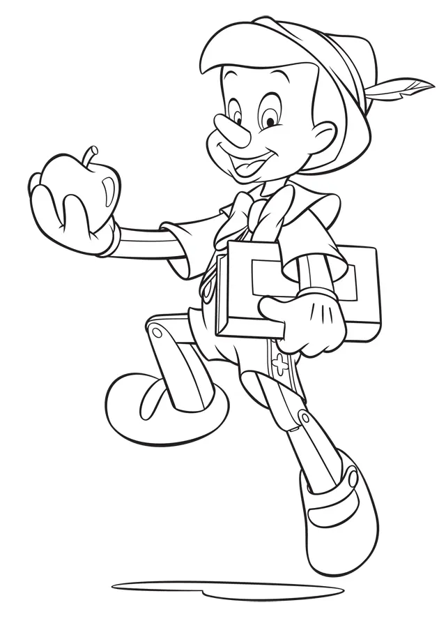 Pinocchio Ausmalbilder 15