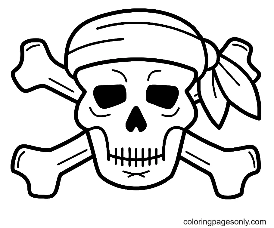 Piratas Para Colorear 12