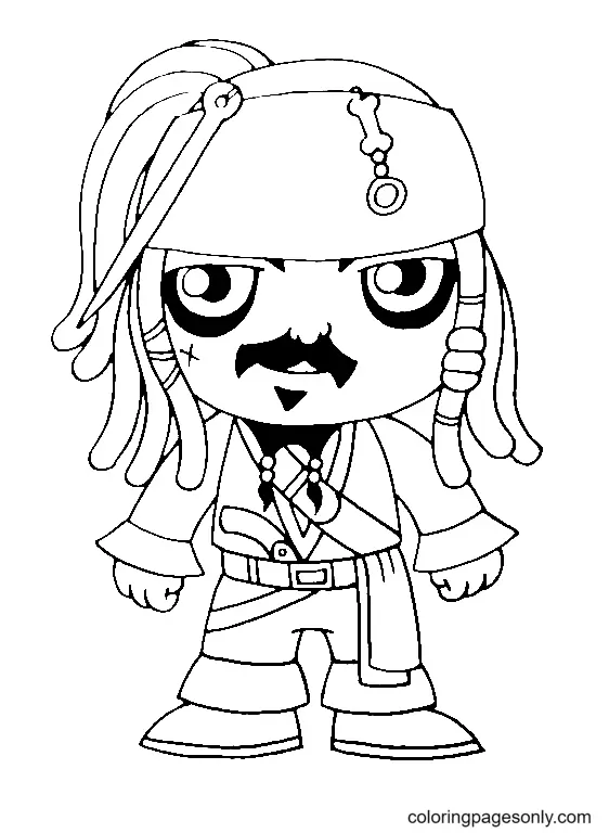 Piratas Para Colorear 15