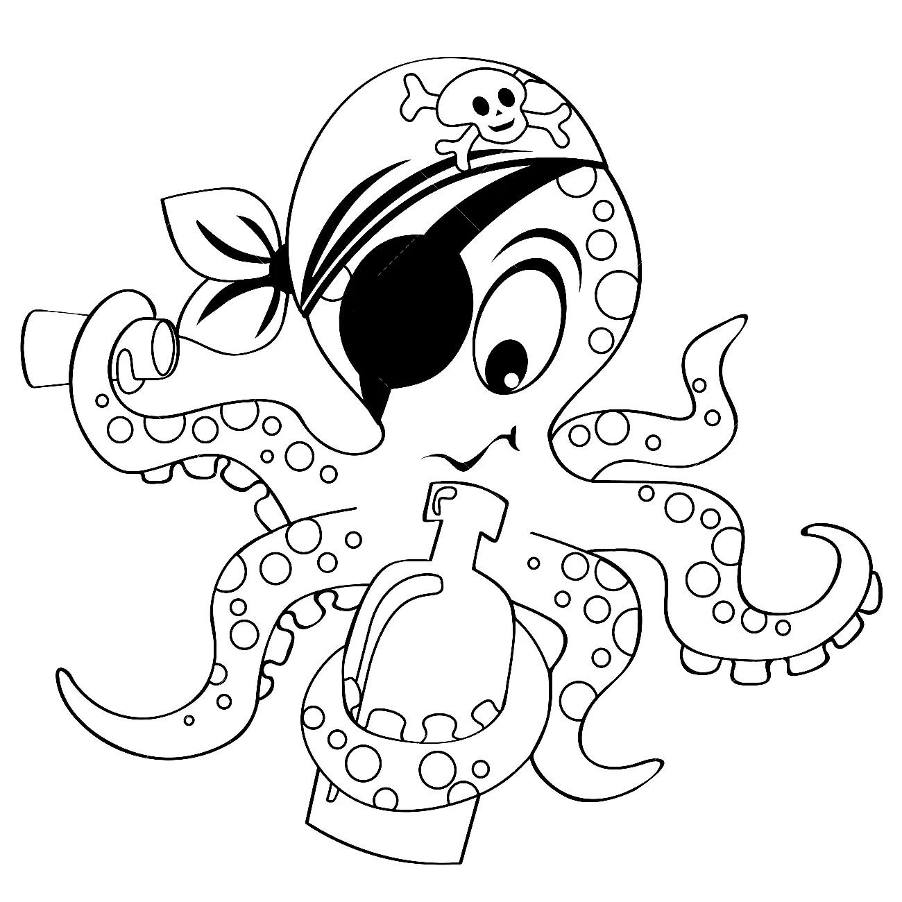 Piratas Para Colorear 33