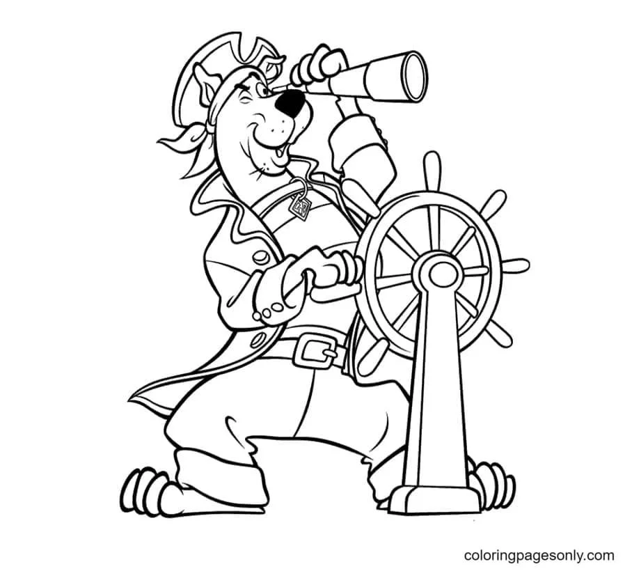 Piratas Para Colorear 5