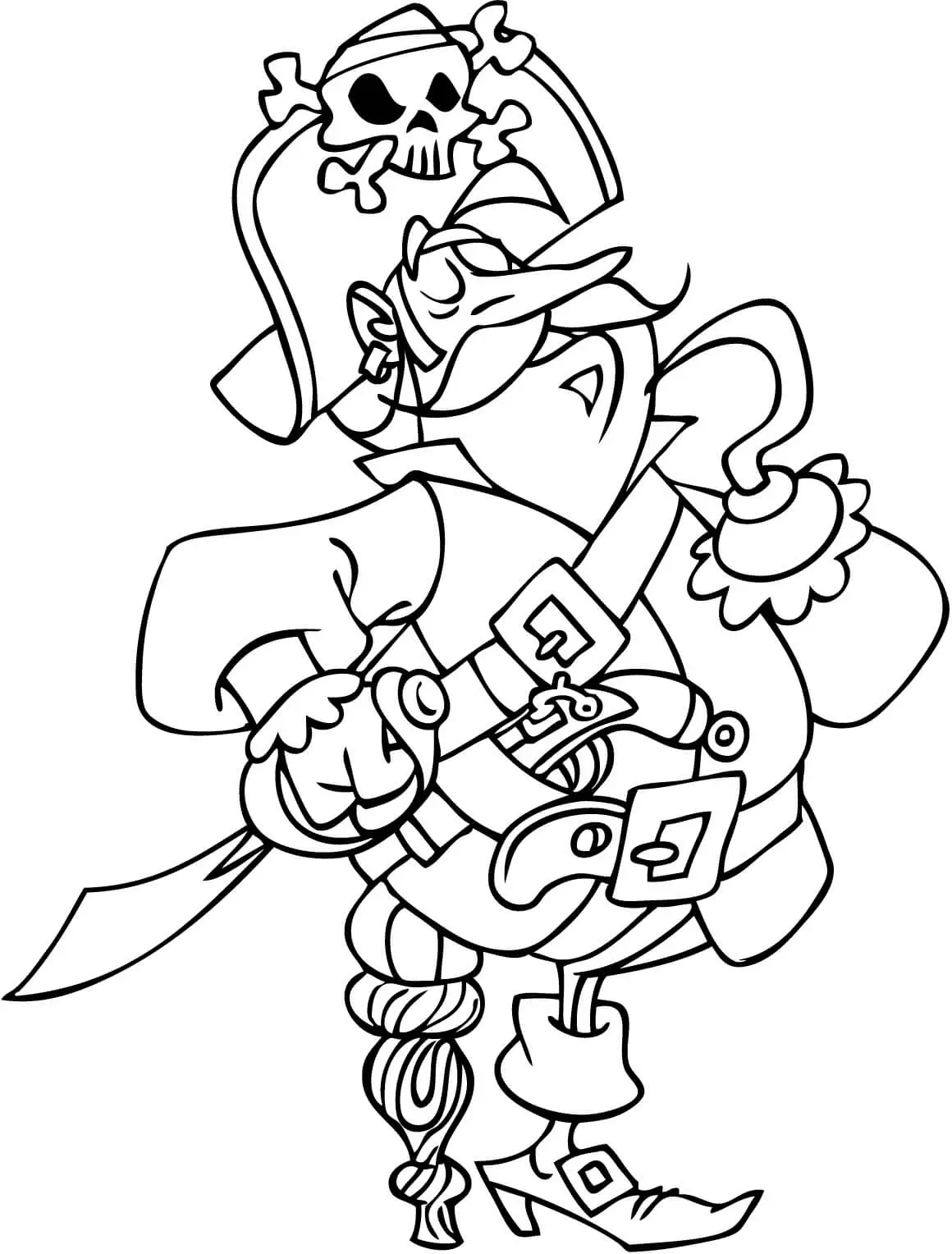 Piratas Para Colorear 67
