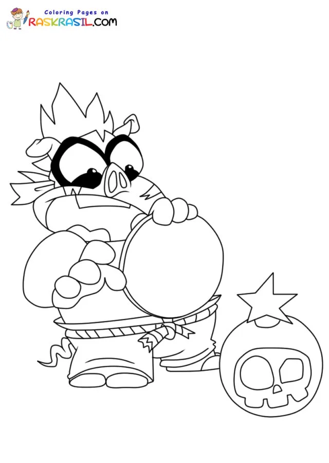 Piratix Para Colorir 10