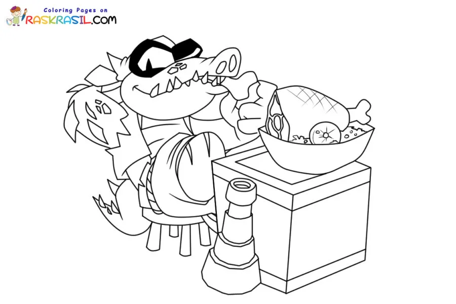 Piratix Para Colorir 7
