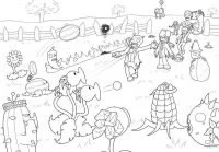 Plantas Vs Zombies Para Colorear 107