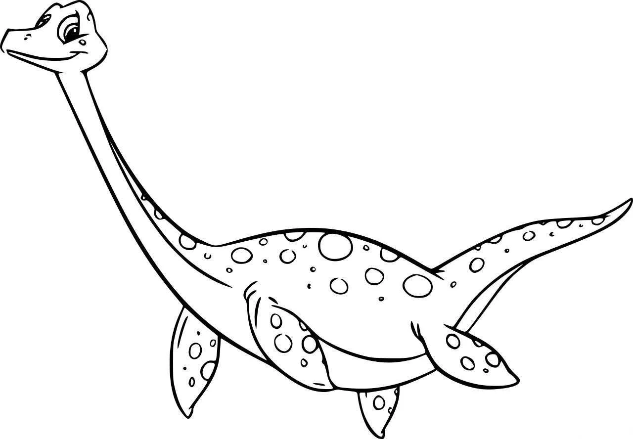Plesiosaurus Ausmalbilder 5