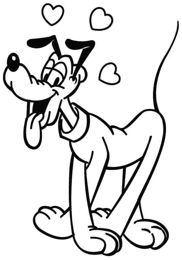 Pluto Coloring Pages 21