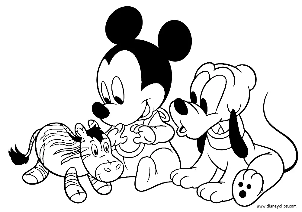 Pluto Coloring Pages 9