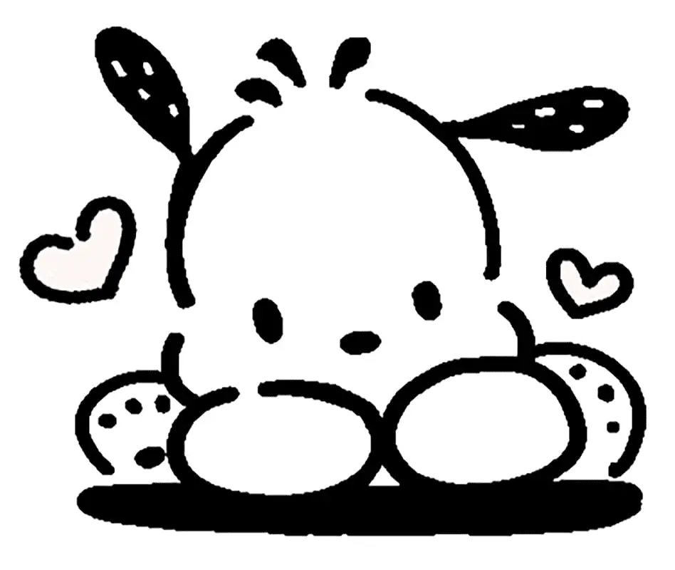 Desenhos de Pochacco Para Colorir 4