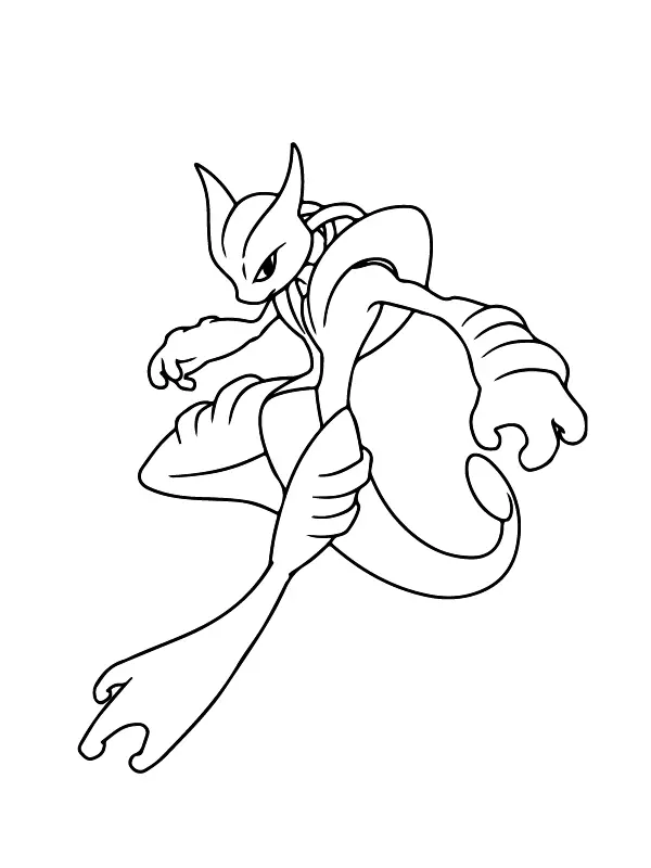 Pokemon Mega Evolution Ausmalbilder 20