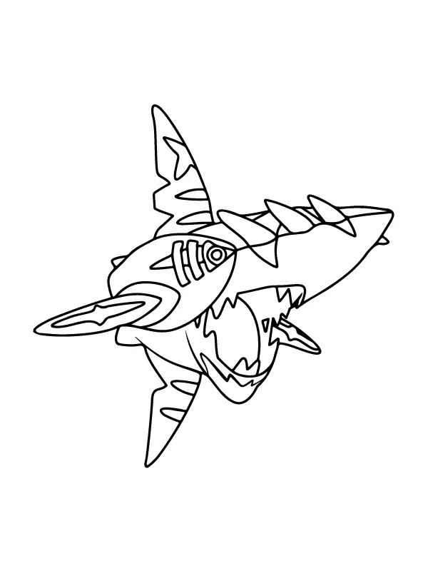 Pokemon Mega Evolution Ausmalbilder 25