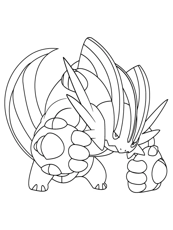 Pokemon Mega Evolution Ausmalbilder 30