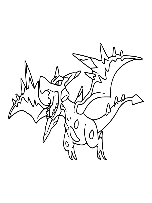 Pokemon Mega Evolution Ausmalbilder 5