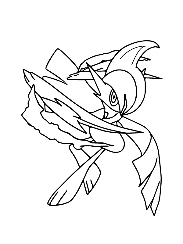 Pokemon Mega Evolution Ausmalbilder 6