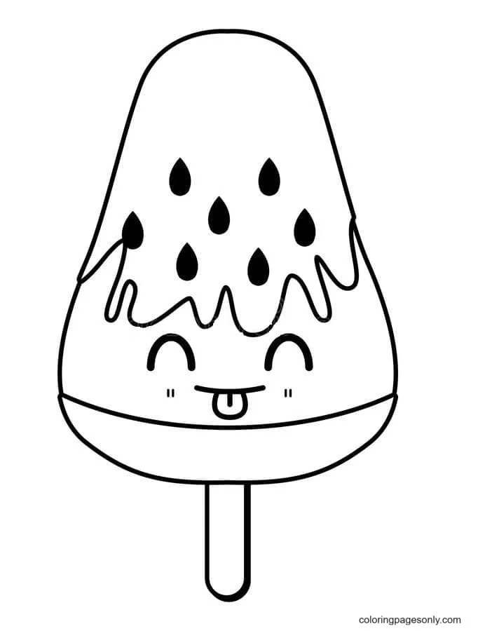 Popsicle Coloring Pages 10