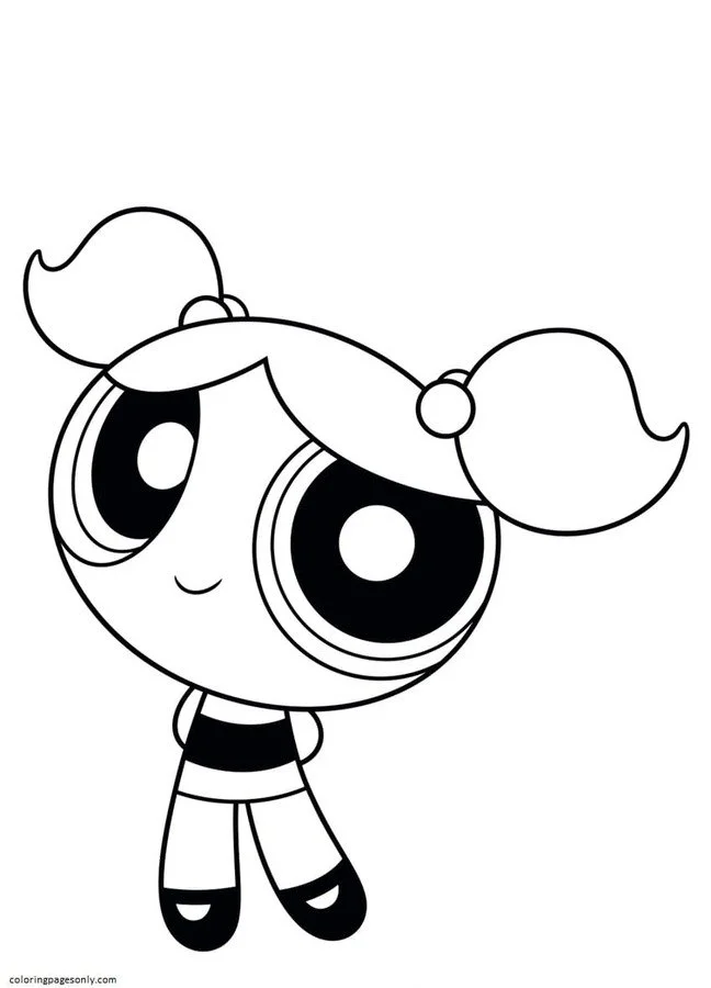 Powerpuff Girls Coloring Pages 13