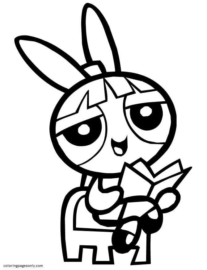 Powerpuff Girls Coloring Pages 37