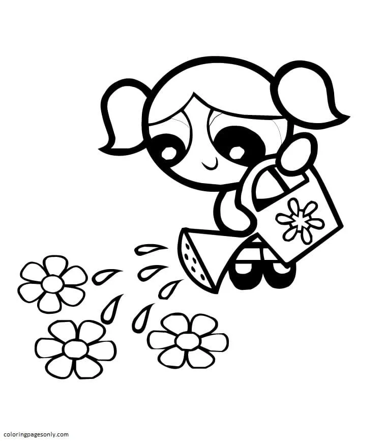 Powerpuff Girls Coloring Pages 70