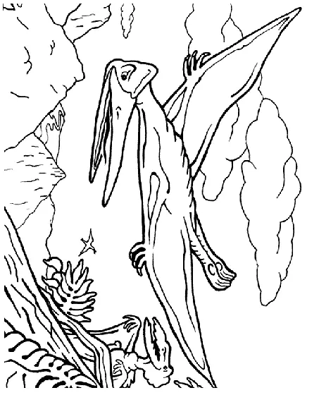 Pteranodon Ausmalbilder 15