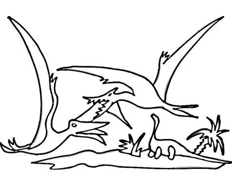 Pterodactyl Ausmalbilder 13