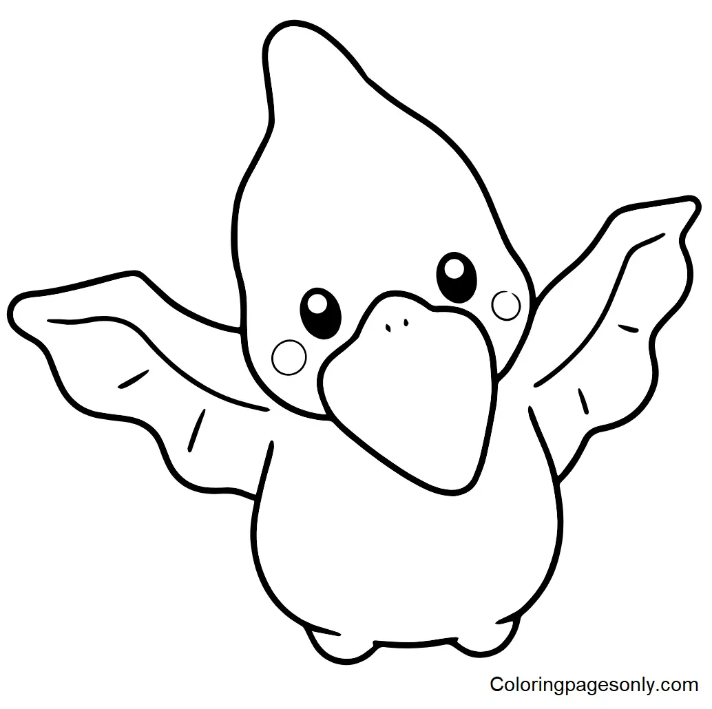 Pterodactyl Ausmalbilder 17