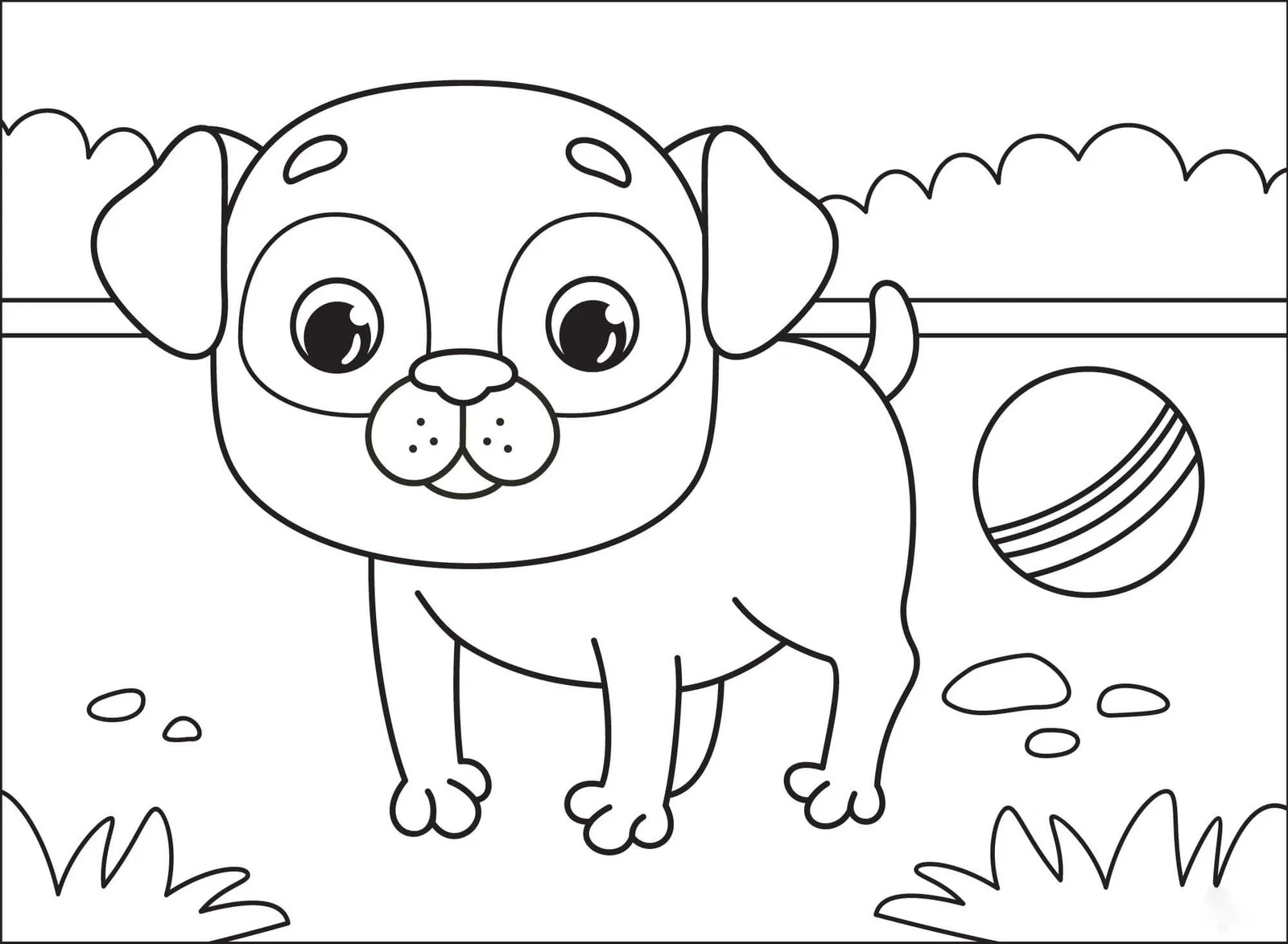 Mops Ausmalbilder 30