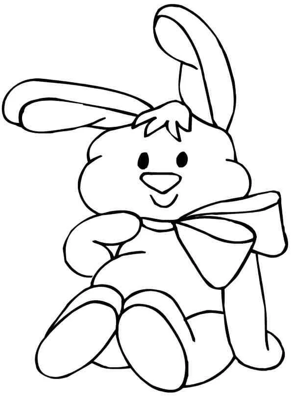 Rabbit Coloring Pages 7