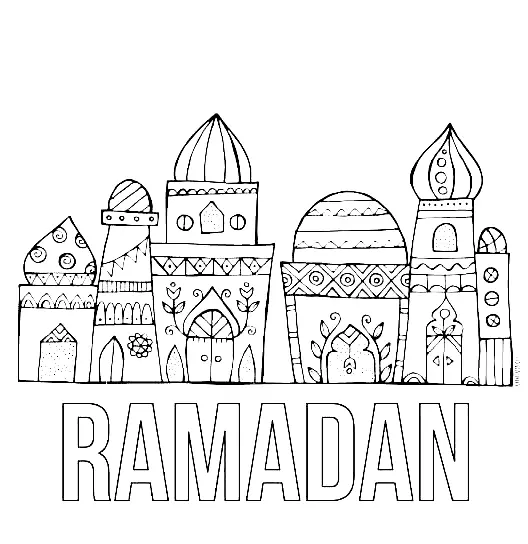 Ramadan Ausmalbilder 12