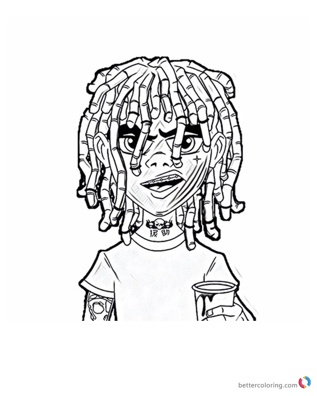 Ausmalbilder Rapper