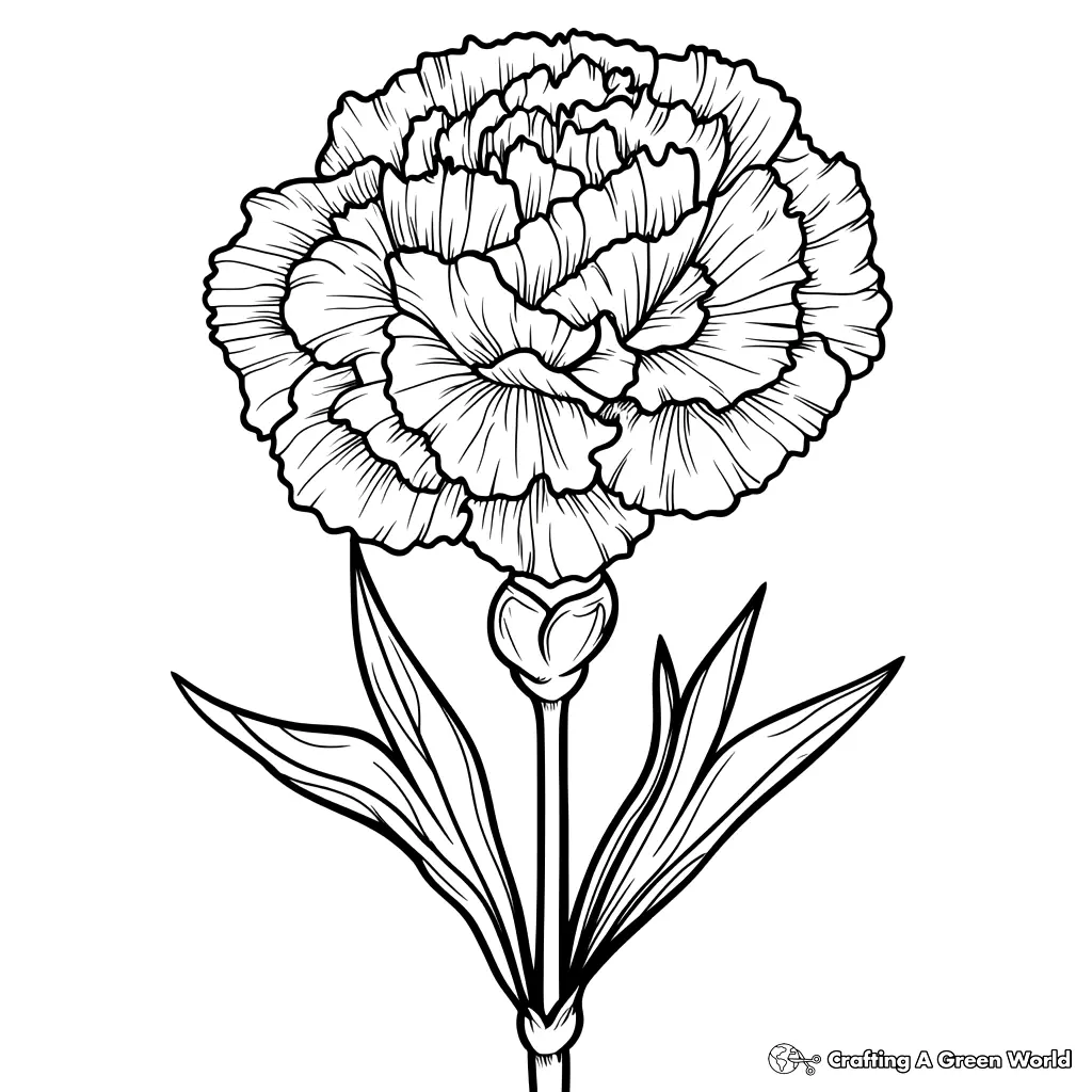 Flores Realistas para Colorir 98