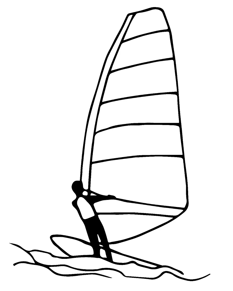 Sailing Coloring Pages
