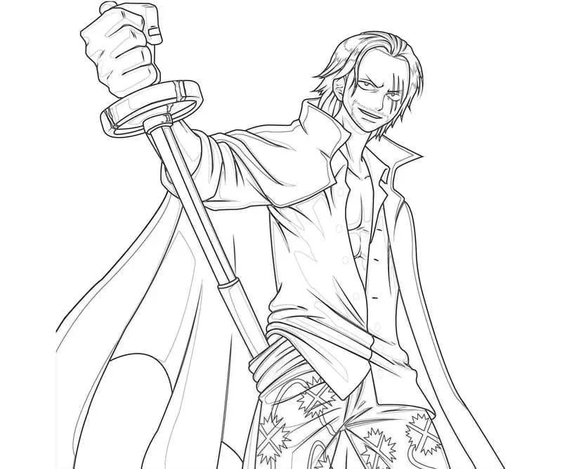 Samurai Para Colorear 11