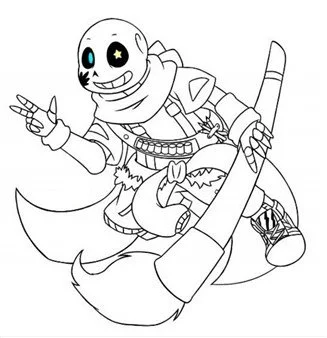 Sans Ausmalbilder 1