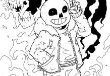 Sans Ausmalbilder 44