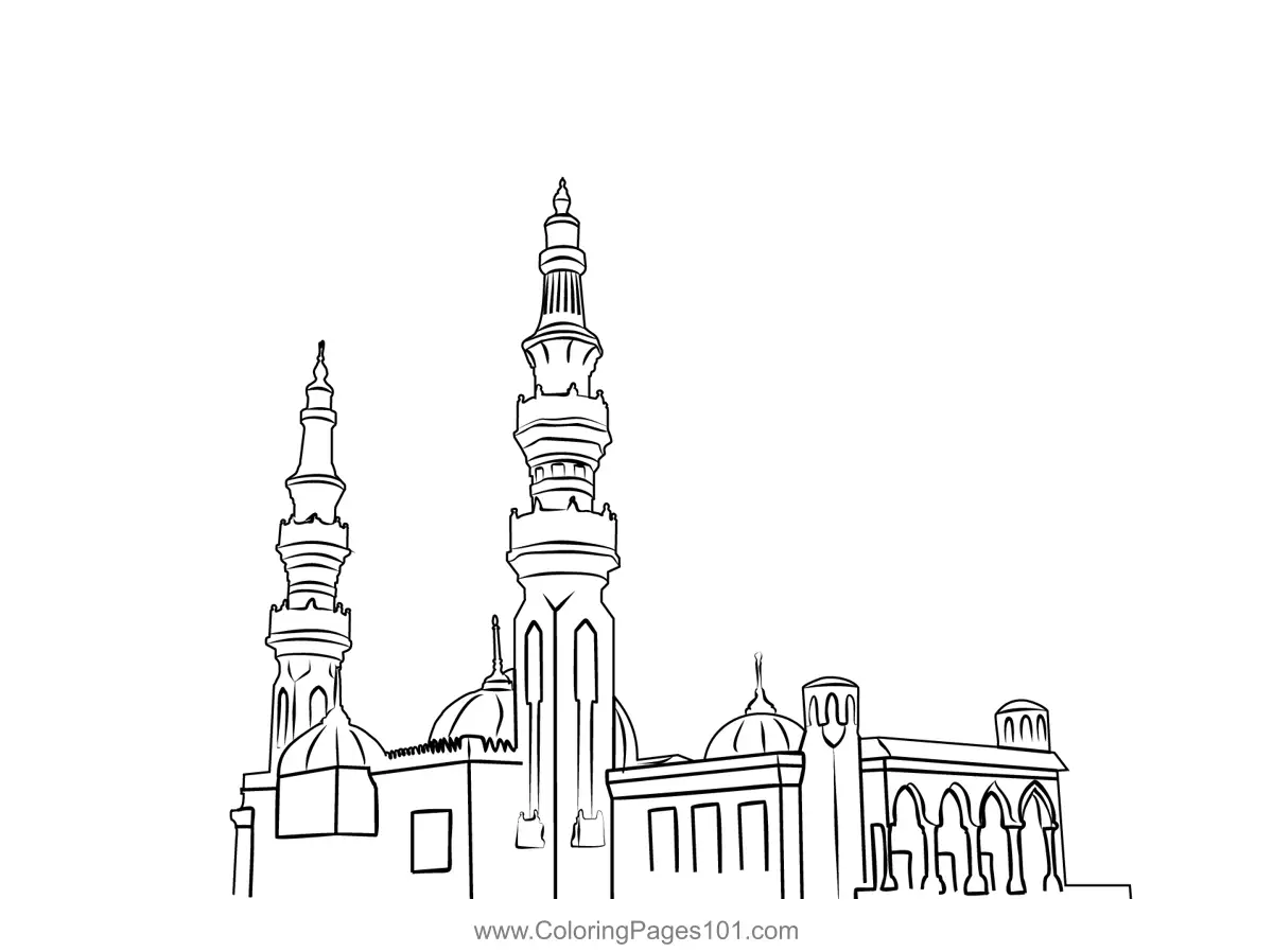 Saudi Arabien Ausmalbilder