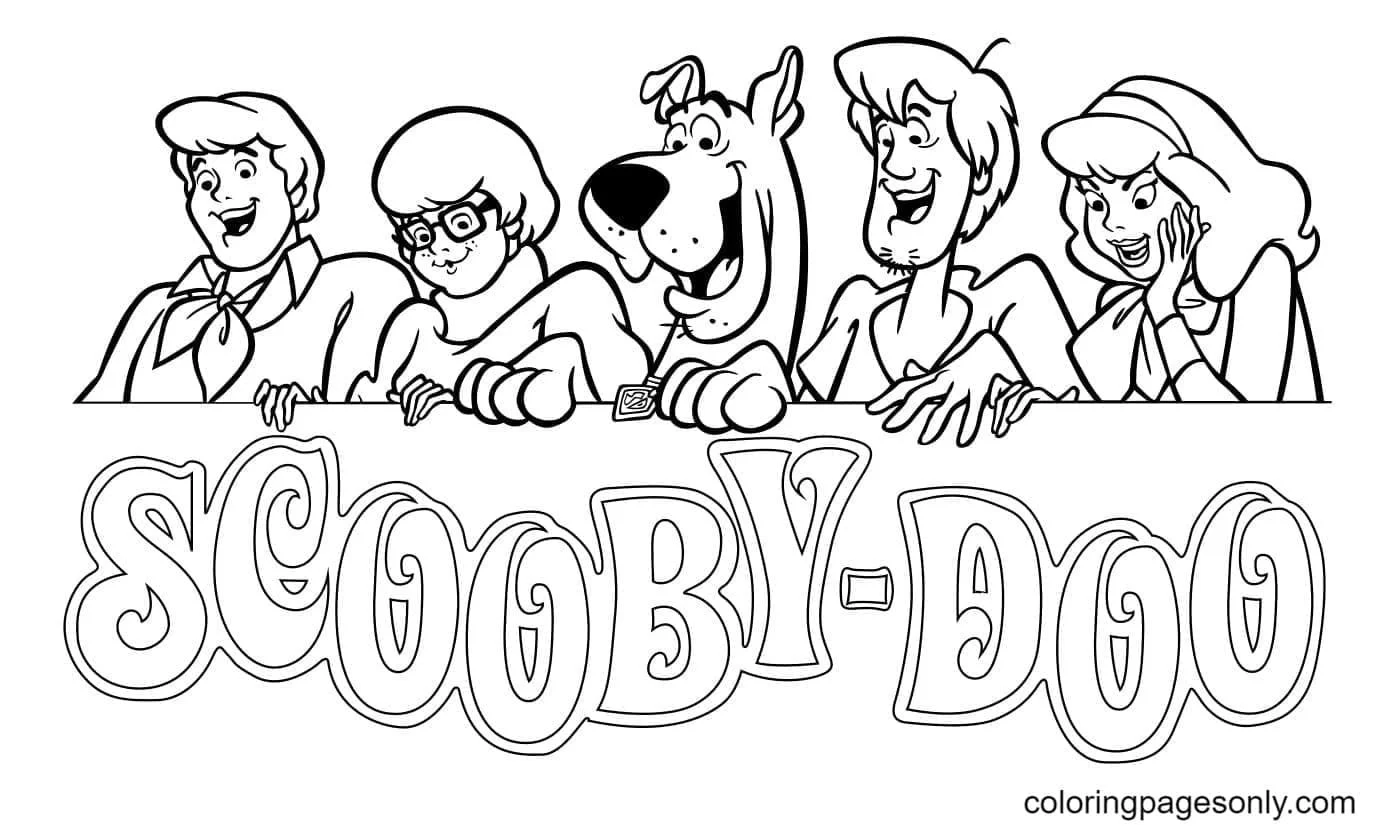 Scooby Doo Ausmalbilder 3