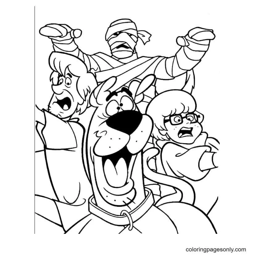 Scooby Doo Ausmalbilder 34