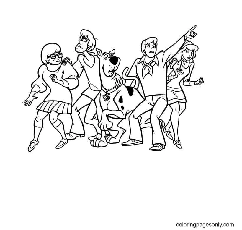 Scooby Doo Ausmalbilder 53