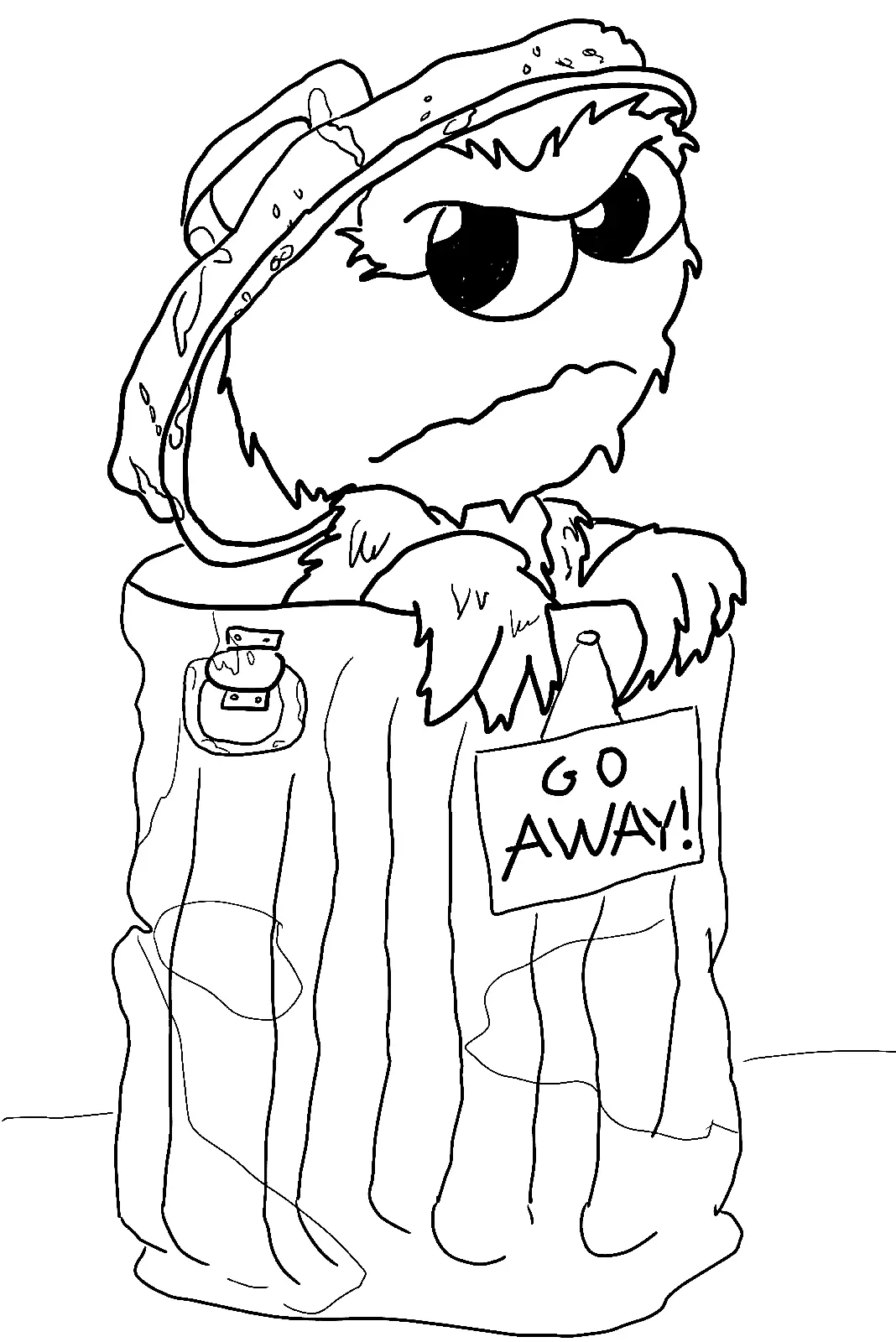 Sesame Street Coloring Pages 26