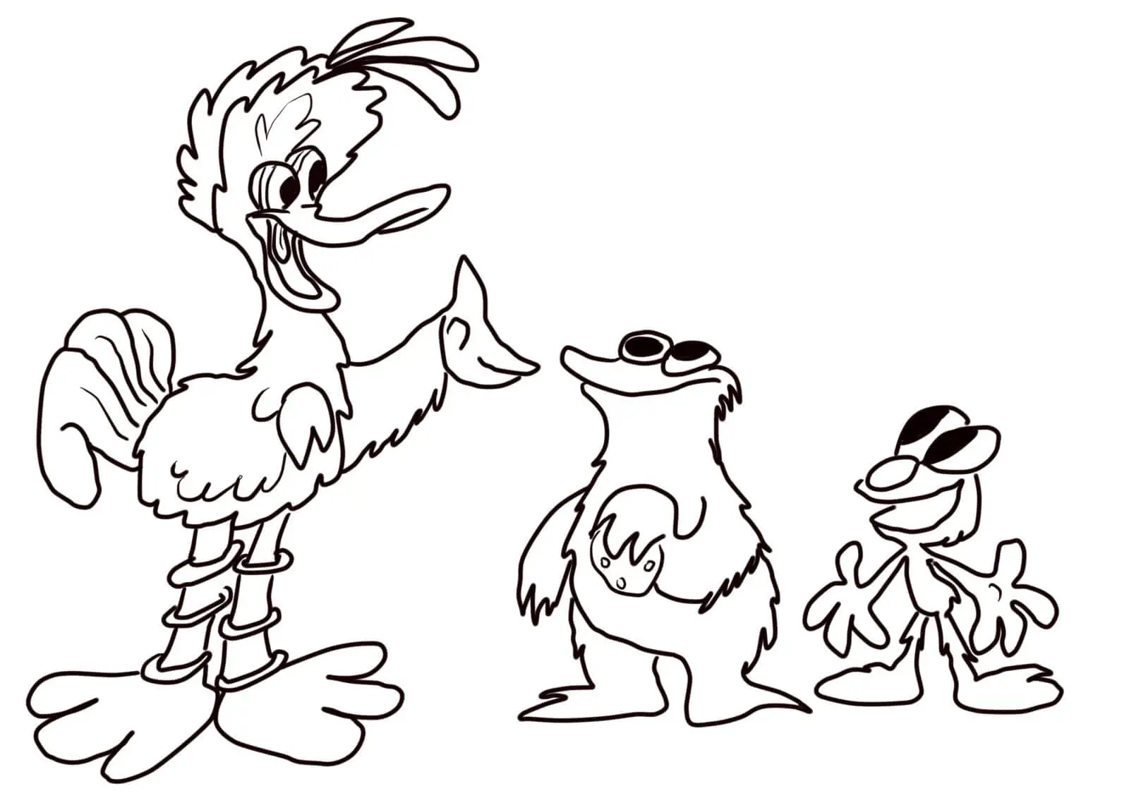 Sesame Street Coloring Pages 43